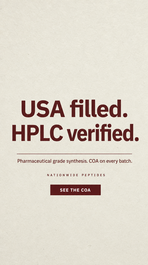 USA filled. HPLC verified.